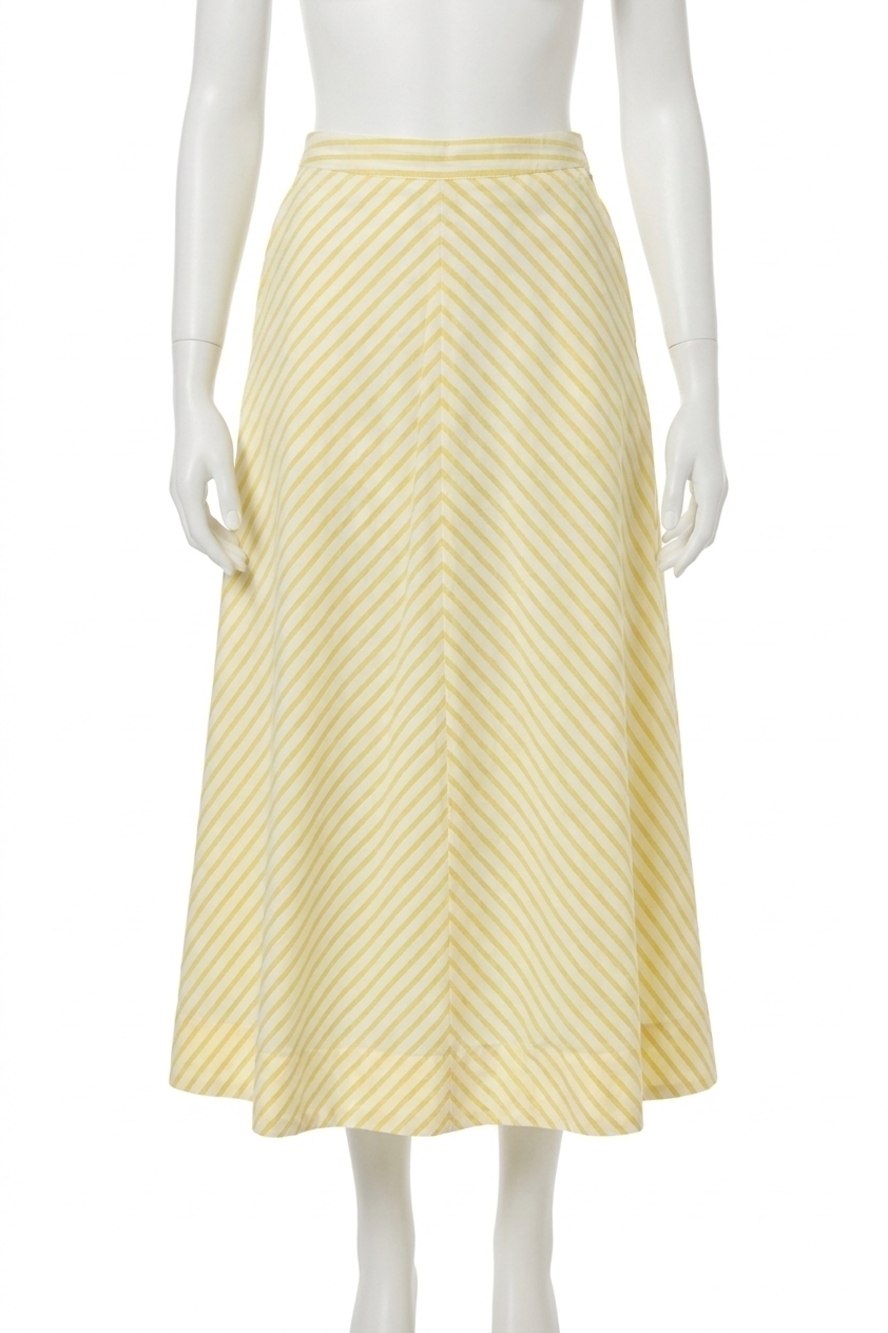 NEW LILLA P stripe maxi skirt in sunflower